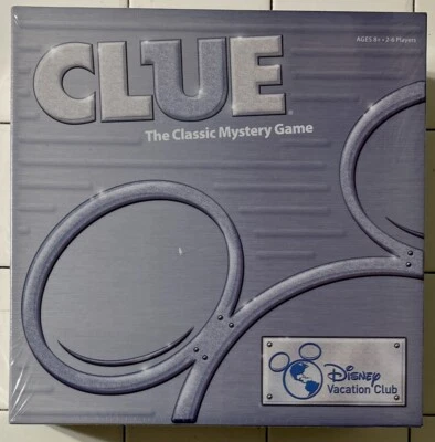 Clue The Classic Mystery Game Disney Vacation Club Edition Hasbro New Sealed - Image 1 of 4