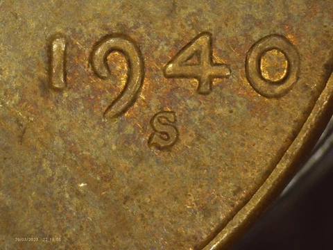 1940 S Wheat Penny DDO Beautifully Toned Strong Doubling Cover