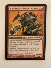 Ib Halfheart, Goblin Tactician Time Spiral TSP MTG Magic The Gathering NM/M