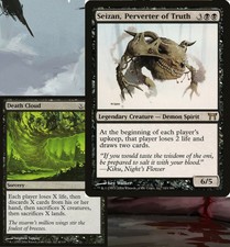 Seizan, Perverter of Truth POX Control Commander Deck Magic MTG Ready-to-Play