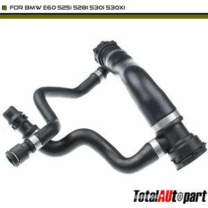 Radiator Hose Pipe for BMW E60 525i 525xi 530i 530xi 2006-2007 528i 3.0L Upper - Picture 1 of 8