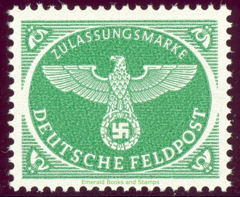EBS Germany 1944 - Military Parcel Post - Christmas - Feldpost Michel 4 - MNH** - Image 1 of 1