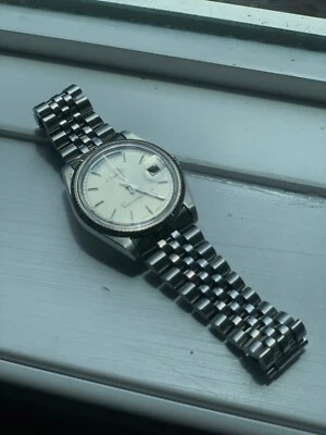 Mido Commander President Day/Date 8223 Stainless Steel Swiss Jubilee Bracelet  - Image 1 of 4