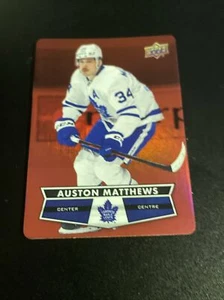 2021-22 UPPER DECK TIM HORTONS #34 AUSTON MATTHEWS TORONTO MAPLE LEAFS - Picture 1 of 2