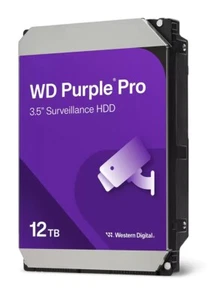 WD Purple Pro 12TB 3.5" Surveillance Hard Drive WD122PURP - Picture 1 of 1