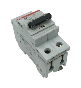 ABB S272K6A 2 Pole Circuit Breaker 6A 240VAC - Picture 1 of 2