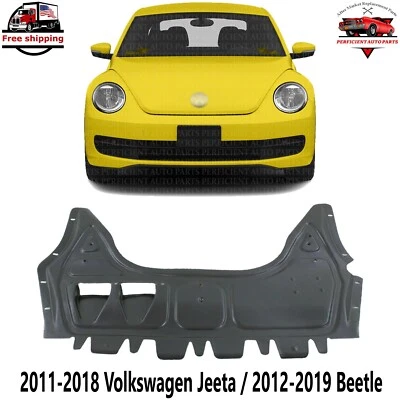 Front Engine Splash Shield For 2011-2018 Volkswagen Jeeta / 2012-2019 Beetle - Image 1 of 4