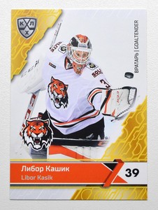 2018-19 Sereal KHL Amur Khabarovsk #AMR-001 Libor Kasik YELLOW (/20)