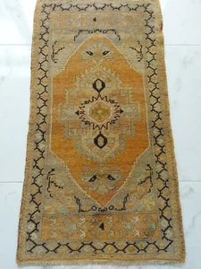 Luxury Oushak Antique Rug Beige Medium Carpet Na - Picture 1 of 20