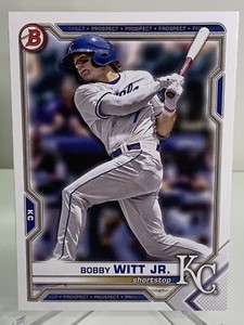 2021 Bowman Draft Bobby Witt Jr. #BD-47   Kansas City Royals Baseball Card