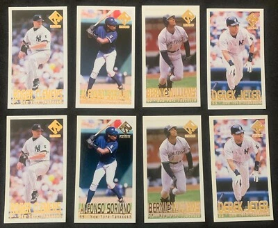 New York Yankees 2000 Pacific Private Stock PS2000 Mini Equipo Set Lote Jeter + Foto 1 de 2