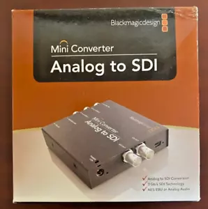 Blackmagic Design Mini Converter SDI to Analog Embedded Audio New (item 455) - Picture 1 of 10