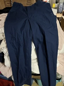 Defense Logistics Agency Dress Pants Mens 33R C Navy Blue. Dress Blues EUC - Picture 1 of 3