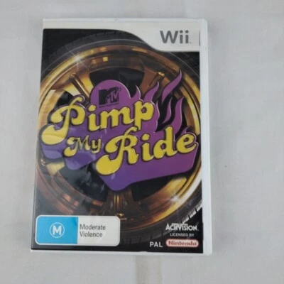 MTV Pimp My Ride Nintendo Wii AUS PAL Game Complete With Manual. Activision  - Image 1 of 4
