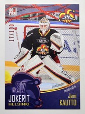 2016-17 KHL Jokerit Helsinki Base RED (#/100) Pick a Player Card