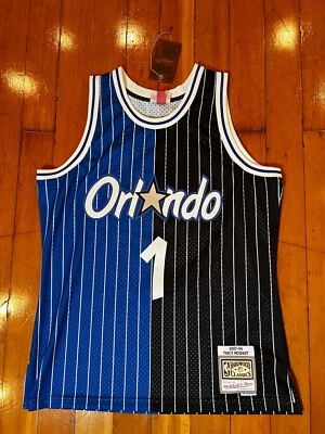 Camiseta de baloncesto Tracy McGrady Orlando Magic Mitchell & Ness nueva NBA talla grande Foto 1 de 4