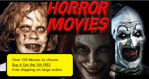 Over 240 DVD HORROR Scary & Thriller Movies - You Pick - Buy 4 get 1 FREE - Picture 1 of 485