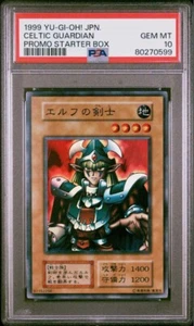 PSA 10 Yu-Gi-Oh! 1999 Japanese Celtic Guardian Promo Starter Box Gem Mint - Picture 1 of 3