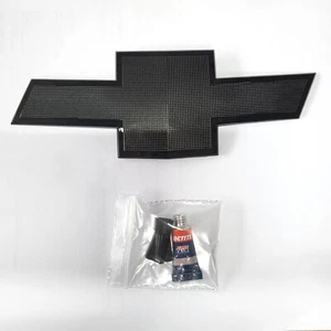 9374 7683 Front Grille Black Emblem Badge Cover for 2013 2014 Chevy Cruze - Picture 1 of 4