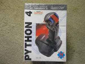 *NEW Sealed* Python 4 Joystick Controller for NEC Turbografx 16 Quick Shot rare - Picture 1 of 7
