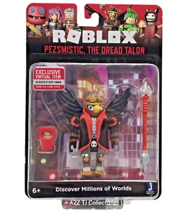 Roblox PeZsmistic the Dread Figure Exclusive Virtual Item Code New Toy - Picture 1 of 2