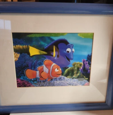 迪士尼Finding Nemo带框印花16 x 13 — 第 1/3 张图片