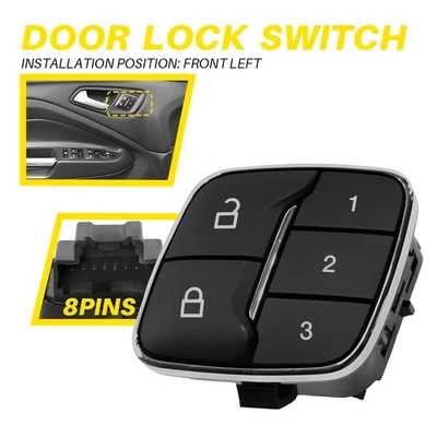 Interruptor de assento de porta de motorista utilitário Ford Fusion Police Interceptor Fit 2013-2017 - Imagem 1 de 4