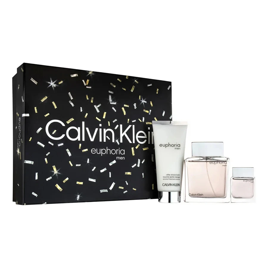New Calvin Klein Euphoria Men Eau De Toilette 100ml Gift Set* Perfume - image 1 of 1