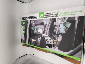 TrekTerra 2er Pack Rücksitz Auto Organizer Tablet Tasche Getränkehalter Aufbewahrung NOB - Bild 1 von 4