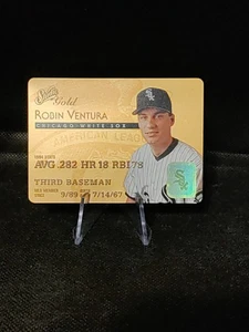 Robin Ventura 1995 Studio Gold #38 White Sox - Bild 1 von 2