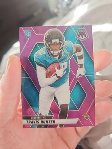 2025 Panini Mosaic Travis Hunter Purple Scope Prizm RC #301 Jaguars - Picture 1 of 2