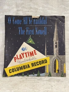 The First Nowell 78 RPM LP Columbia Record Arthur Godfrey Christmas LP -- 8518 - Picture 1 of 7