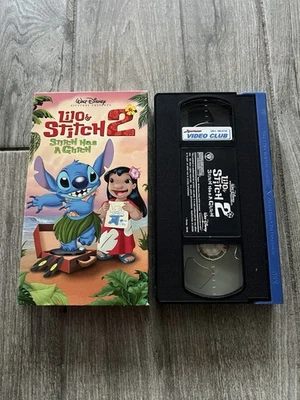 Disney Lilo & Stitch 2: Stitch Has a Glitch 2005 VHS Tape tested - Image 1 of 4