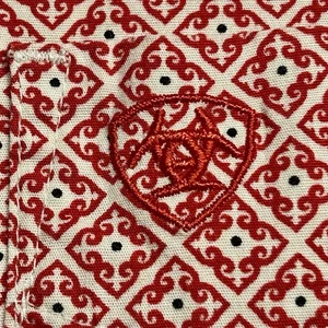 ARIAT Stretch Button Down Shirt~Mens 2XL~Red White Pattern~Western~Short Sleeve - Picture 1 of 20