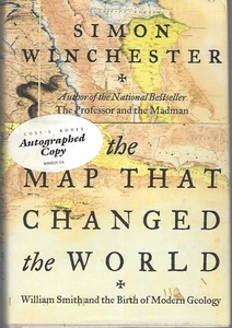 Map That Changed the World by Simon Winchester  hc/dj SIGNED 1st ed ~ History - Picture 1 of 2