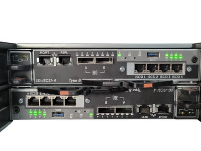 Lot of 2x Dell 1G-iSCSI-4 Type B Controller ModuleE15M001 for SCV2020 _ - Image 1 of 4