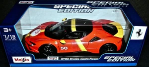 FERRARI SF90 Stradale Assetto Fiorano !:18 Scale Die-Cast Race Car NEW IN BOX - Picture 1 of 4