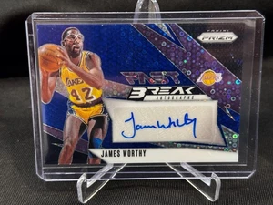 James Worthy 2024 Panini Prizm #FB-JWL Azul Fast Break Automático #22/49 Lakers - Imagen 1 de 2