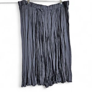 J. Jill Damen Neu mit Etikett Boho Akkordeon Plissee elastische Taille fließender Midirock Größe XL - Bild 1 von 12