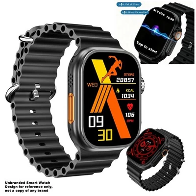 Smart Watch Men Women Bluetooth Heart Rate Sleep Wristwatch For Android and IOS - Image 1 of 4