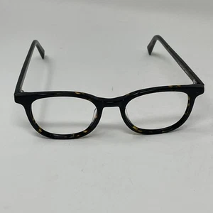 Warby Parker Durand M 200 Eyeglass Frames Whiskey Tortoise 48-18-142 Acetate - Picture 1 of 14