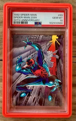 1992 Marvel Comic Images Spider-Man 30th Anniversary PSA 10 GEM Spider-man 2099! - Image 1 of 2