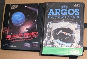 Commodore 64 C64 - 2 games - The Halley Project + The Argos Expedition - Picture 1 of 3