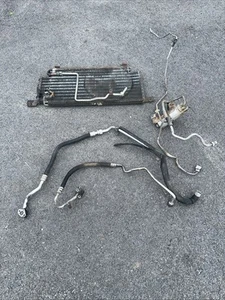 1989-1991 Nissan 240SX S13 OEM A/C Condenser W/ ALL LINES AND DRYER SOHC Ka24E - Picture 1 of 7