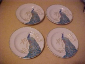4 222 Fifth PEACOCK GARDEN Vorspeise Dessertteller - Bild 1 von 4
