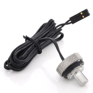 Sensor de temperatura Bitspower G1/4" ajuste de parada, brillo plateado - Imagen 1 de 3