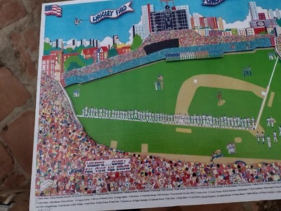 Wrigley Field Edición Limitada 3D Recortado Foto 1 de 4