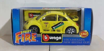 I116271 BURAGO 1/43 serie Street Fire - Volkswagen New Beetle - Box - Immagine 1 di 3