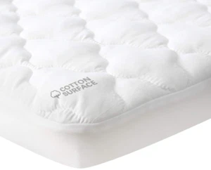 Waterproof Pack and Play Mattress Pad Sheets Fitted, Cotton Fabric Pack and P... - Picture 1 of 6