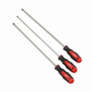 US PRO Tools 3 Piece Extra Long Screwdriver Set Slotted Pozi Philips 500mm 1527 - Picture 1 of 2